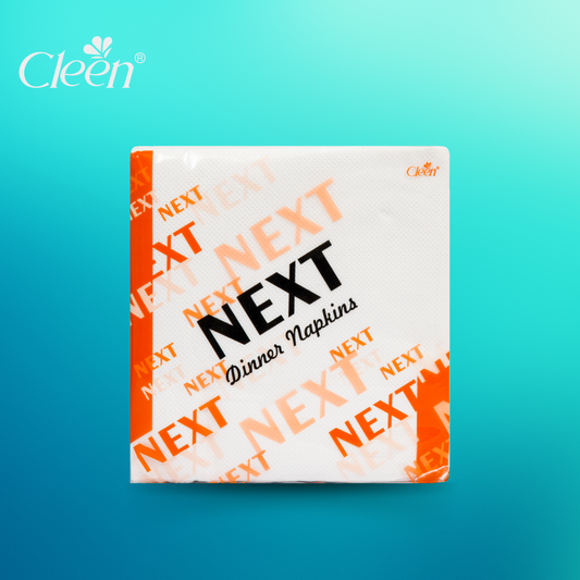 Cleen Next Dinner Napkins - Extra Absorbent ( 50 Napkins x 6 Packs )